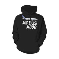 Thumbnail for AIRBUS 300 All Over Print  Hoodie Jacket e-joyer