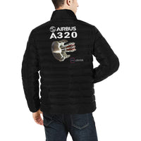 Thumbnail for AIRBUS A320 MEN'S STAND COLLAR PADDED JACKET (MODEL H41) e-joyer