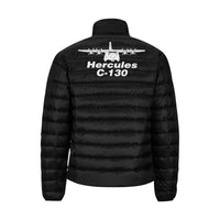 Thumbnail for C-130 Hercules Men's Stand Collar Padded Jacket e-joyer