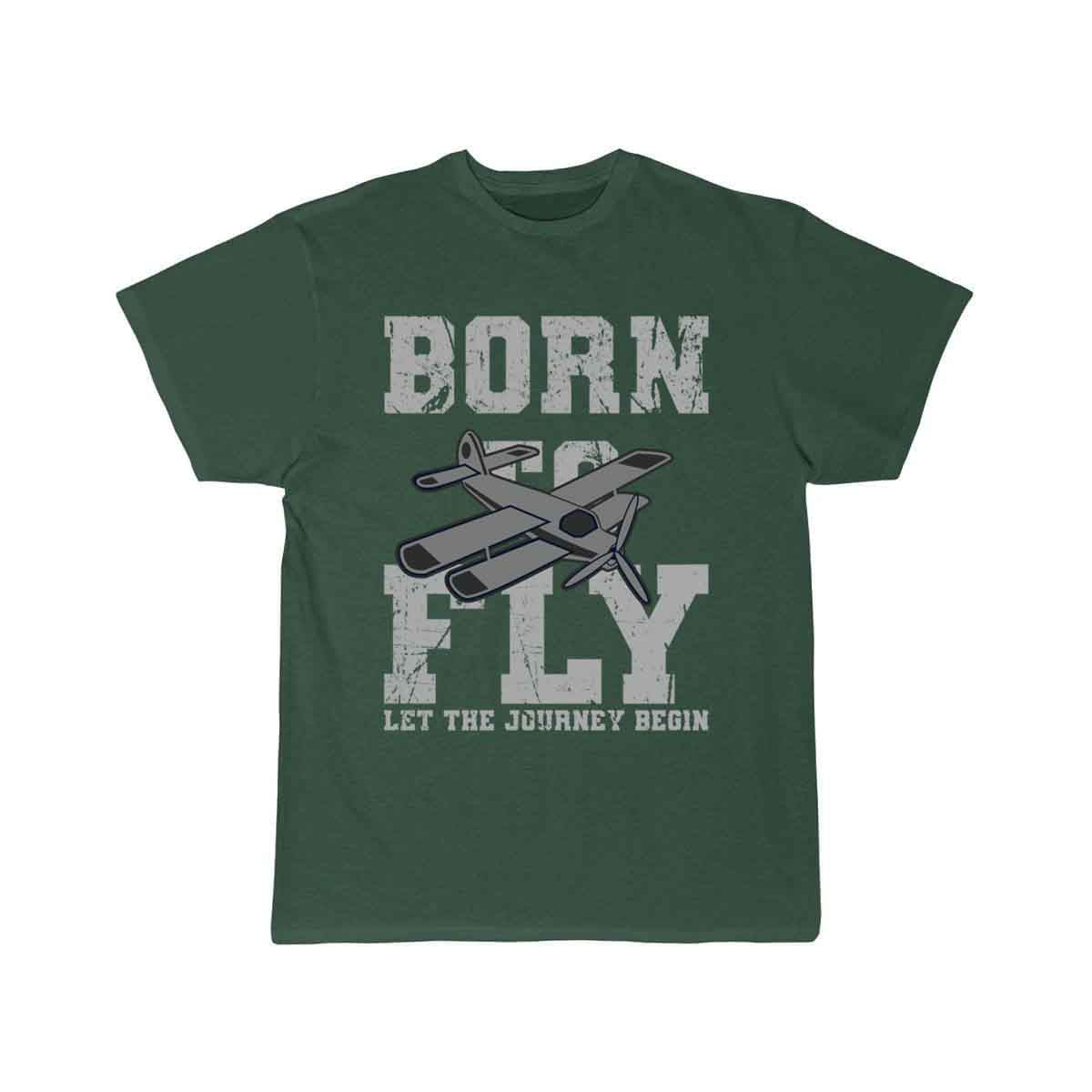 Born To Fly Pilot Giftidea T-SHIRT THE AV8R