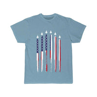 Thumbnail for American Flag Usa Airplane Jet Fighter 4Th Of July T Shirt THE AV8R