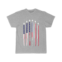 Thumbnail for American Flag Usa Airplane Jet Fighter 4Th Of July T Shirt THE AV8R