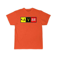 Thumbnail for (Airport) (Taxiway) (Sign Pilot) T-SHIRT THE AV8R