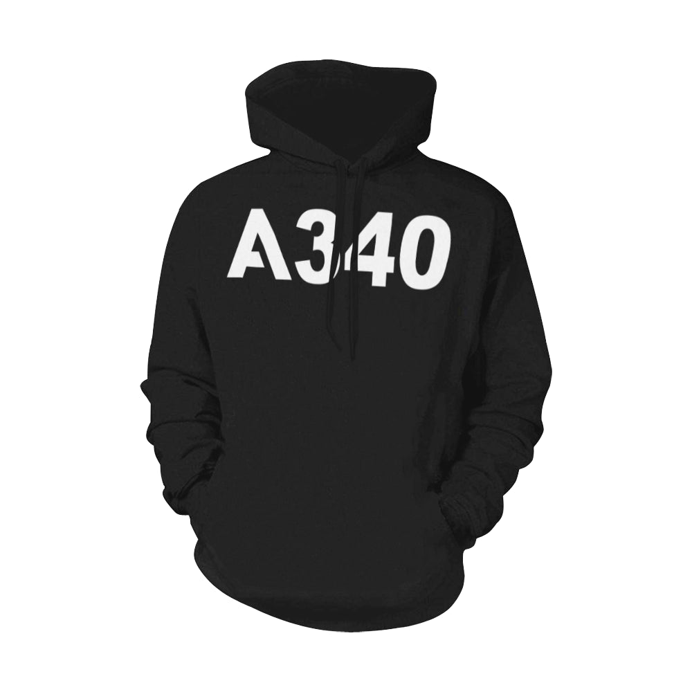 AIRBUS 340 All Over Print Hoodie for Men/Large Size (USA Size) (Model H13) e-joyer
