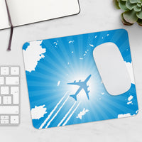 Thumbnail for AVIATION  HEARTBEAT -  MOUSE PAD Printify