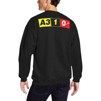Thumbnail for AIRBUS 310 Men's Oversized Fleece Crew Sweatshirt e-joyer
