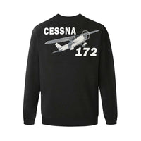 Thumbnail for CESSNA - 172 Men's Oversized Fleece Crew Sweatshirt e-joyer