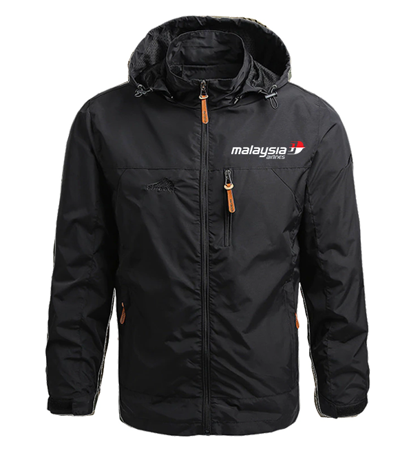 Waterproof malaysia Airline Casual Hooded