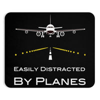 Thumbnail for EASLY DISTRACTED BY PLANES -  MOUSE PAD Printify