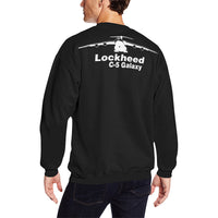 Thumbnail for LOCKHEED C-5 Men's Oversized Fleece Crew Sweatshirt e-joyer
