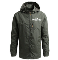 Thumbnail for Waterproof Wideroe Airline Casual Hooded