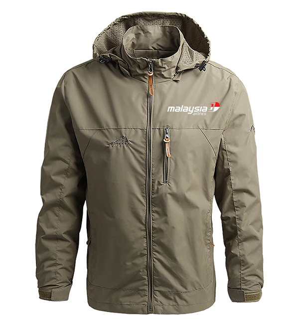 Waterproof malaysia Airline Casual Hooded