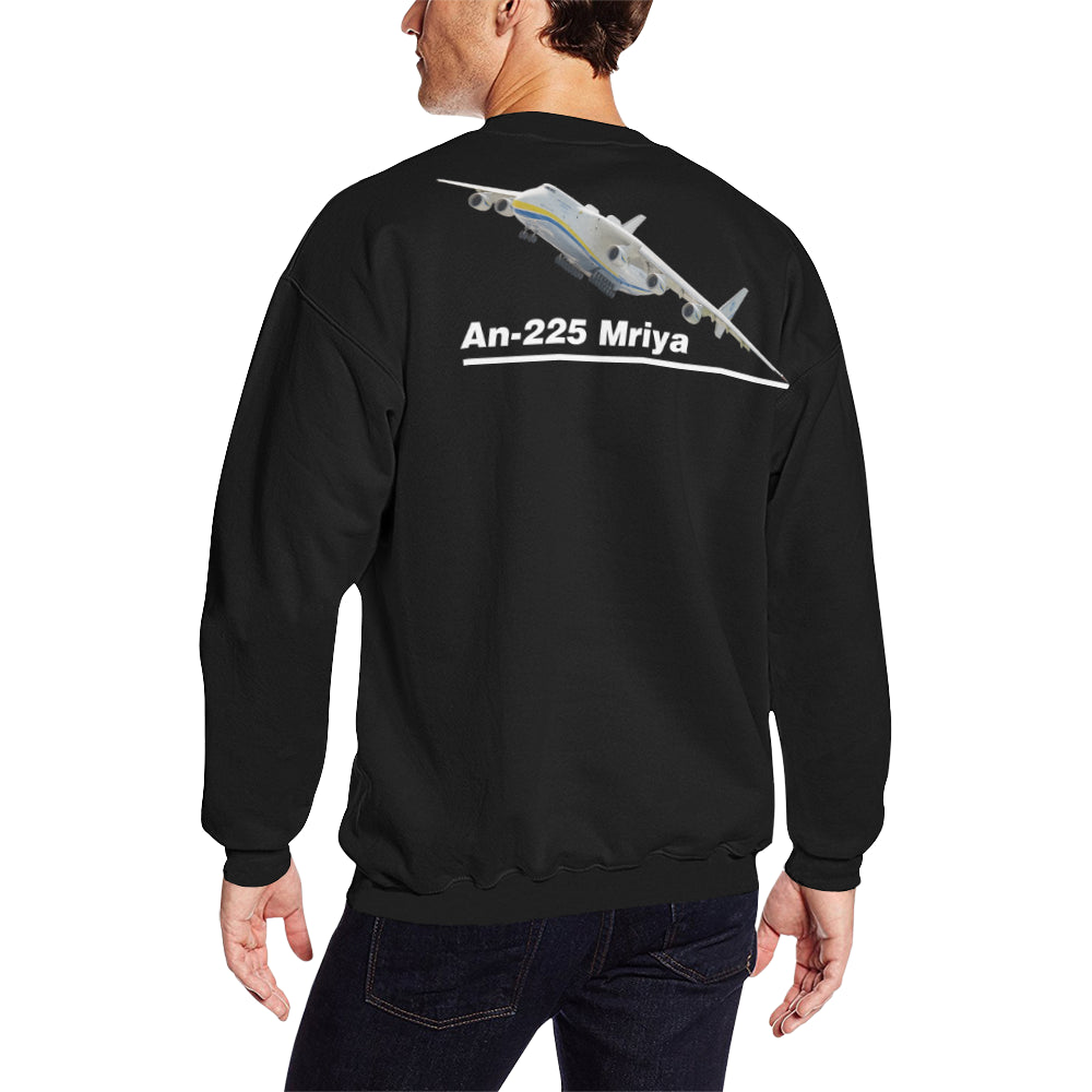 ANTONOV - 225 Mariya Men's Oversized Fleece Crew Sweatshirt e-joyer