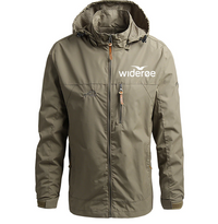 Thumbnail for Waterproof Wideroe Airline Casual Hooded