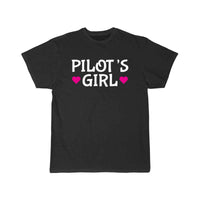 Thumbnail for Pilot's Girl Cute Pilot Wife Girlfriend T-shirt T-SHIRT THE AV8R