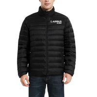 Thumbnail for Airbus A380 Men's Stand Collar Padded Jacket e-joyer