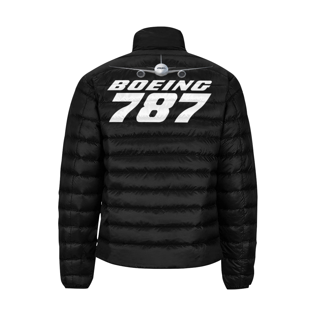 BOEING 787 Men's Stand Collar Padded Jacket e-joyer