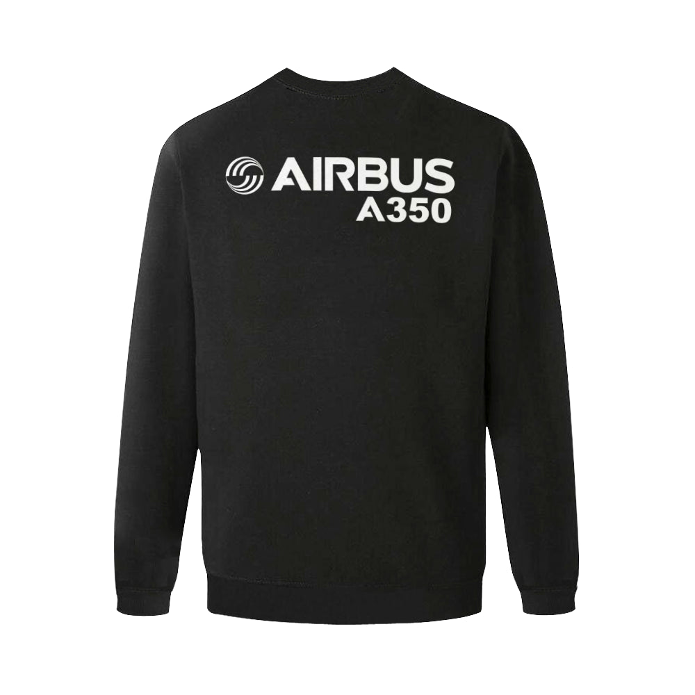 AIRBUS 350 Men's Oversized Fleece Crew Sweatshirt e-joyer