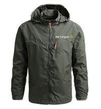 Thumbnail for Waterproof Lingus Airline Casual Hooded