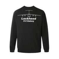 Thumbnail for LOCKHEED C-5 GALAXY Men's Oversized Fleece Crew Sweatshirt e-joyer
