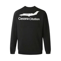 Thumbnail for CESSNA - 565 Men's Oversized Fleece Crew Sweatshirt e-joyer