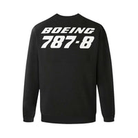 Thumbnail for BOEING 787-8 Men's Oversized Fleece Crew Sweatshirt e-joyer