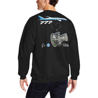 Thumbnail for BOEING 777 Men's Oversized Fleece Crew Sweatshirt e-joyer