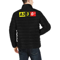 Thumbnail for AIRBUS 330 Men's Stand Collar Padded Jacket e-joyer