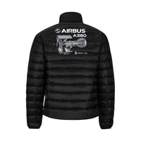 Thumbnail for AIRBUS 380 Men's Stand Collar Padded Jacket e-joyer