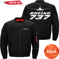Thumbnail for Boeing 737 Ma-1 Bomber Jacket Flight Jacket Aviator Jacket THE AV8R