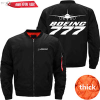 Thumbnail for Boeing 777 Ma-1 Bomber Jacket Flight Jacket Aviator Jacket THE AV8R