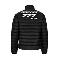 Thumbnail for BOEING 777 Men's Stand Collar Padded Jacket e-joyer