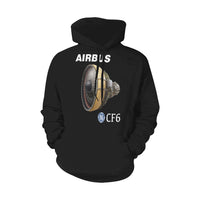 Thumbnail for Airbus CF6 All Over Print  Hoodie Jacket e-joyer