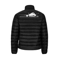 Thumbnail for Airbus A350 Men's Stand Collar Padded Jacket e-joyer