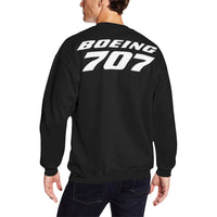 Thumbnail for BOEING 707 Men's Oversized Fleece Crew Sweatshirt e-joyer
