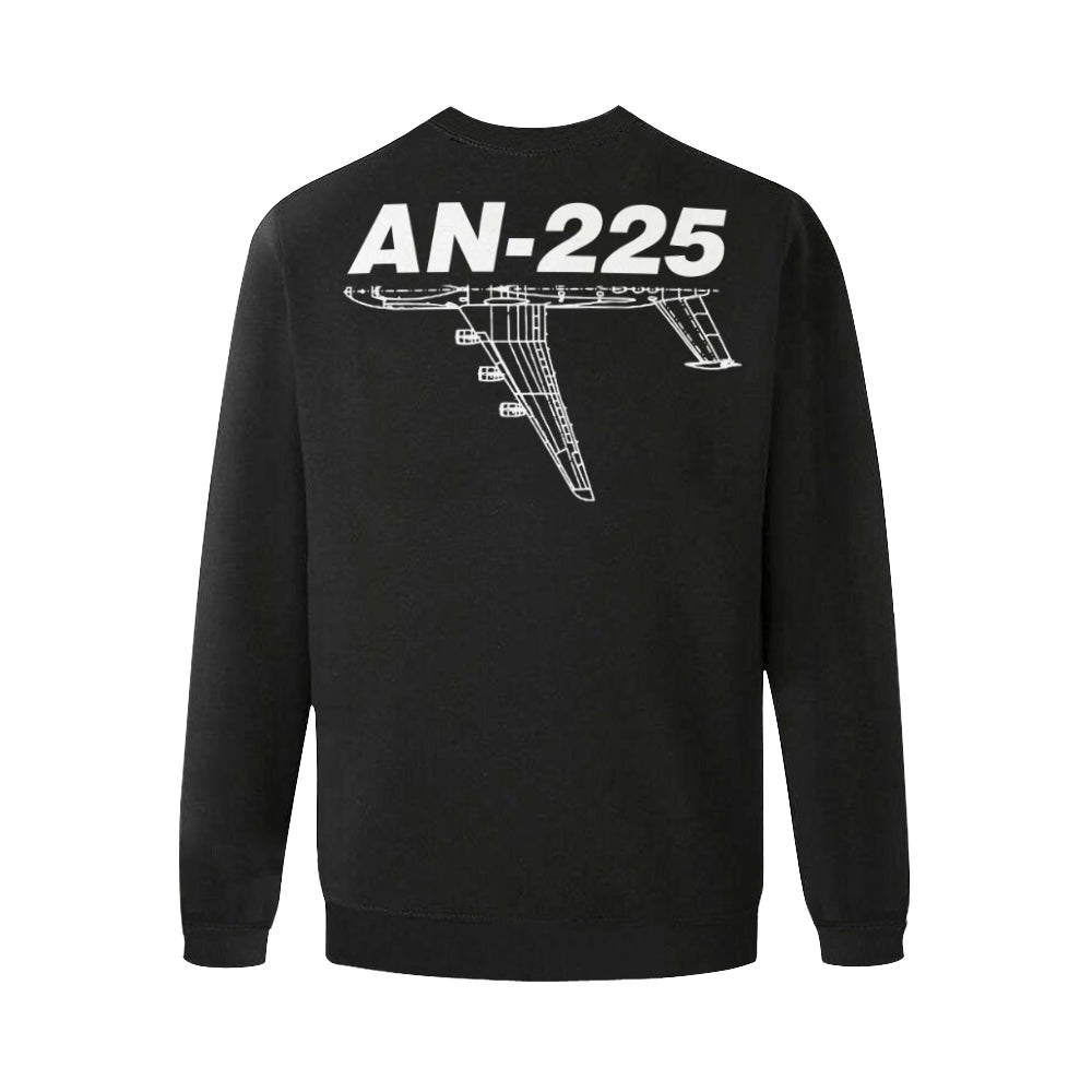 ANTONOV - 225 Men's Oversized Fleece Crew Sweatshirt e-joyer