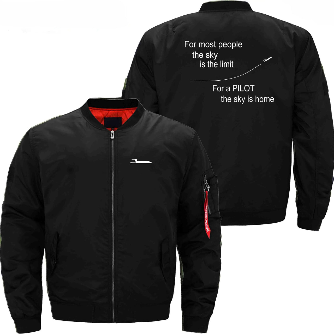 FOR MOST PEOPLE THE SKY IS THE LIMIT - JACKET THE AV8R