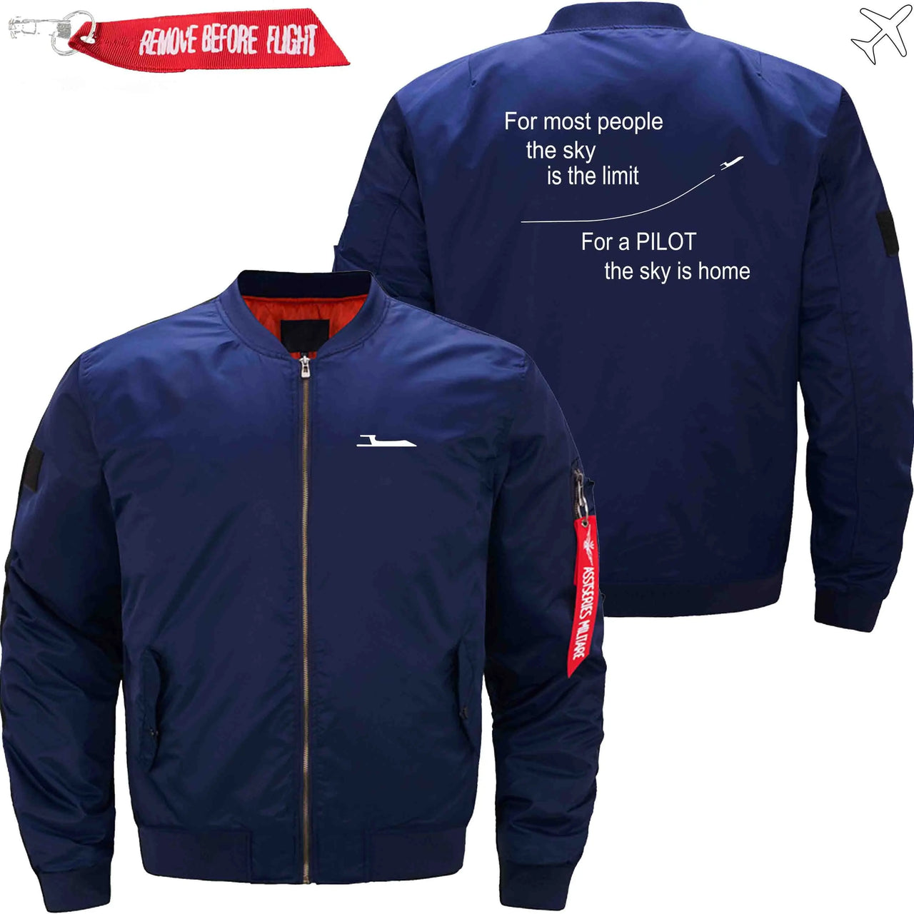 FOR MOST PEOPLE THE SKY IS THE LIMIT - JACKET THE AV8R