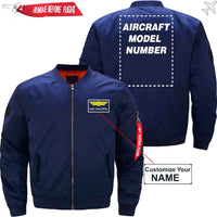 Thumbnail for NAME WITH AIRCRAFT MODEL NUMBER - JACKET THE AV8R