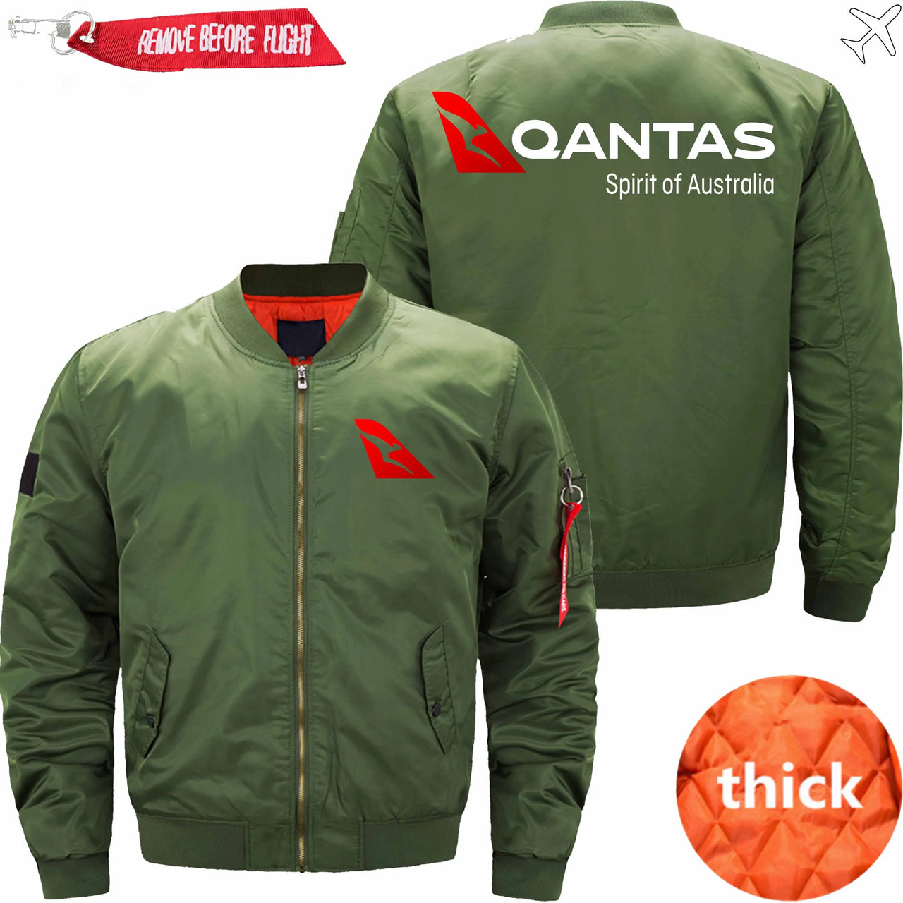 QANTAS AIRWAYS - JACKET THE AV8R