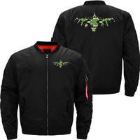 Thumbnail for Military Jet camouflage fighter aircraft silhouett JACKET THE AV8R