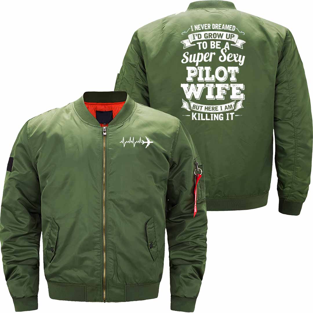 I'D Grow Up To Be A Super Sexy Pilot JACKET THE AV8R