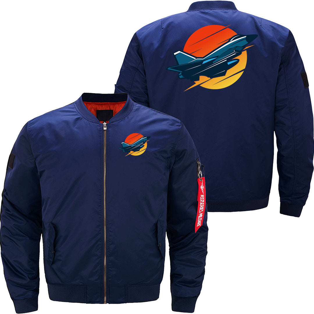 Fighter jet, jet aircraft, airforce, airspace, fun JACKET THE AV8R