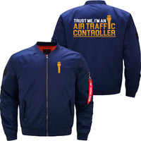 Thumbnail for Trust Me, I’m An ATC Vintage Aircraft Flyer Gift JACKET THE AV8R