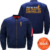 Thumbnail for Trust Me, I’m An ATC Vintage Aircraft Flyer Gift JACKET THE AV8R