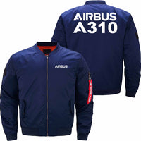 Thumbnail for AIRBUS A310 Ma-1 Bomber Jacket Flight Jacket Aviator Jacket THE AV8R