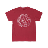 Thumbnail for Globe with plane and red line T-SHIRT THE AV8R
