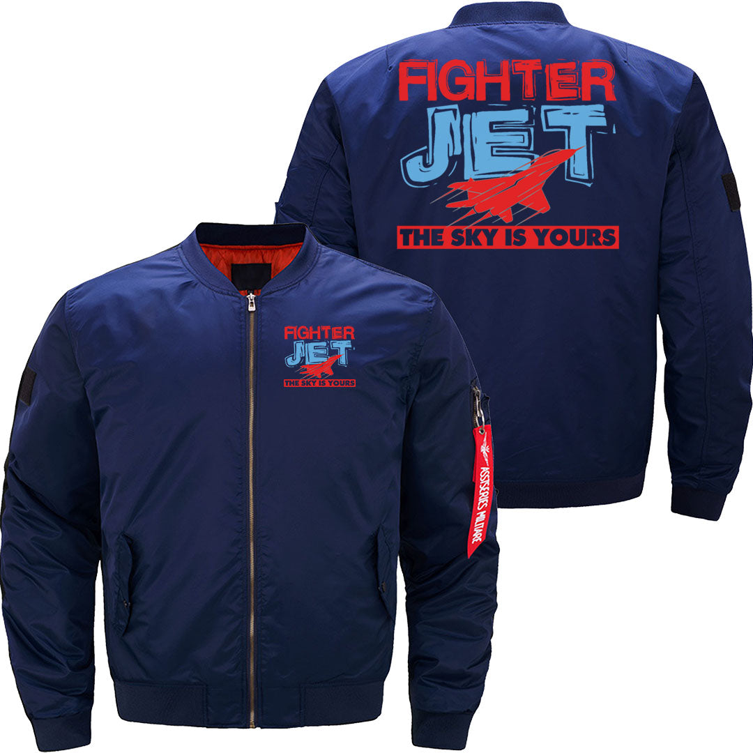 Cool Fighter Jet The Sky Is Yours Air Force gift JACKET THE AV8R