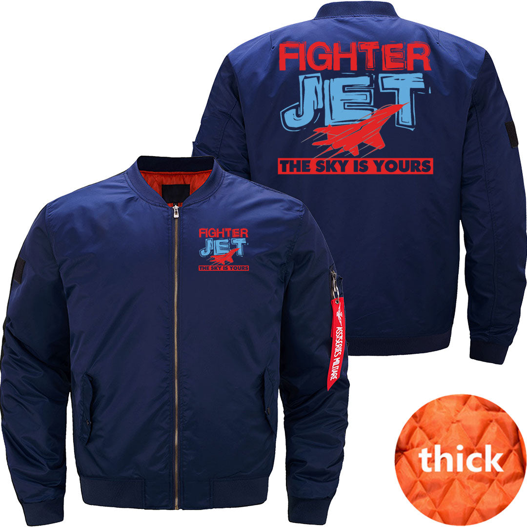 Cool Fighter Jet The Sky Is Yours Air Force gift JACKET THE AV8R
