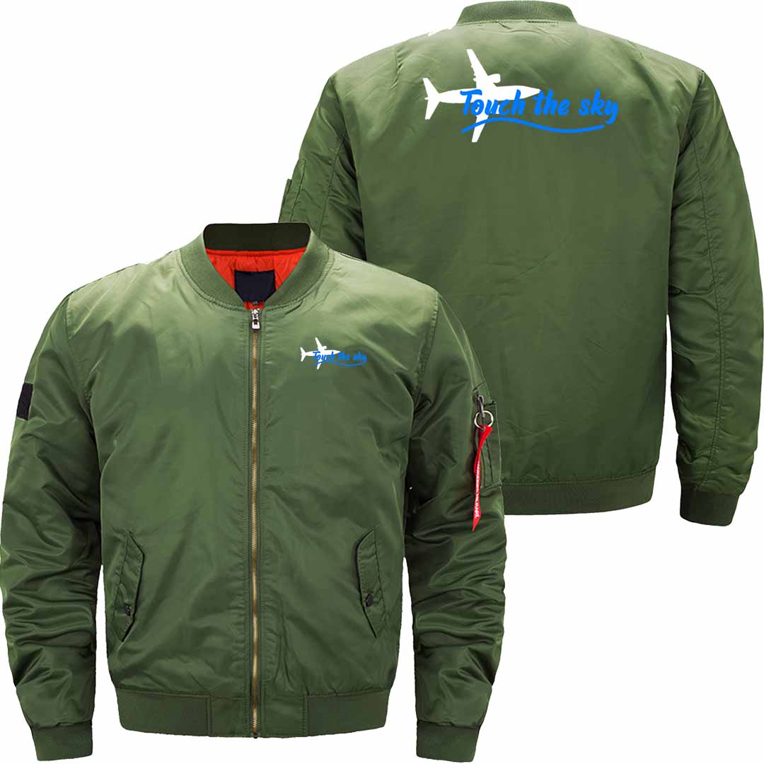 Touch the sky Pilot pilots quote JACKET THE AV8R